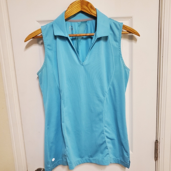 Tops - Teal Polo